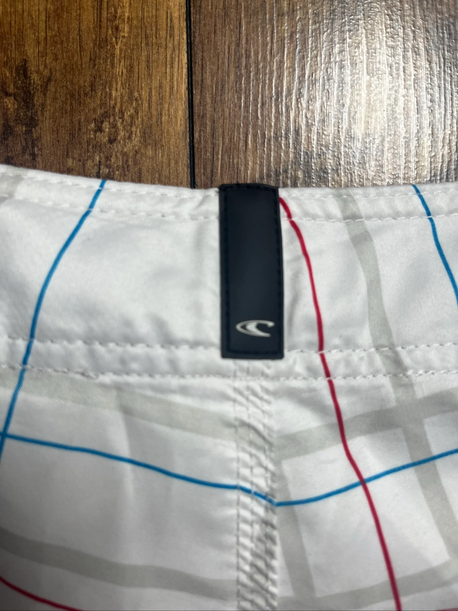 Boardshort stripes red/black large round logo Urban surf style - O’neill - Size S - very good condition – photo 10